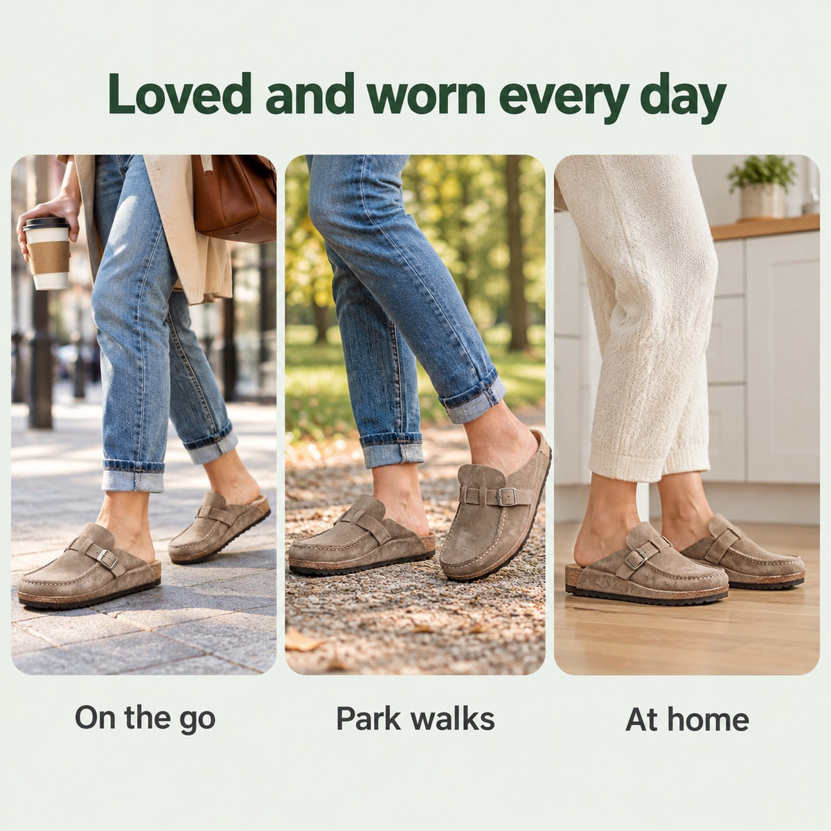 Darcy – Unisex Orthopedic Loafers, worn every day