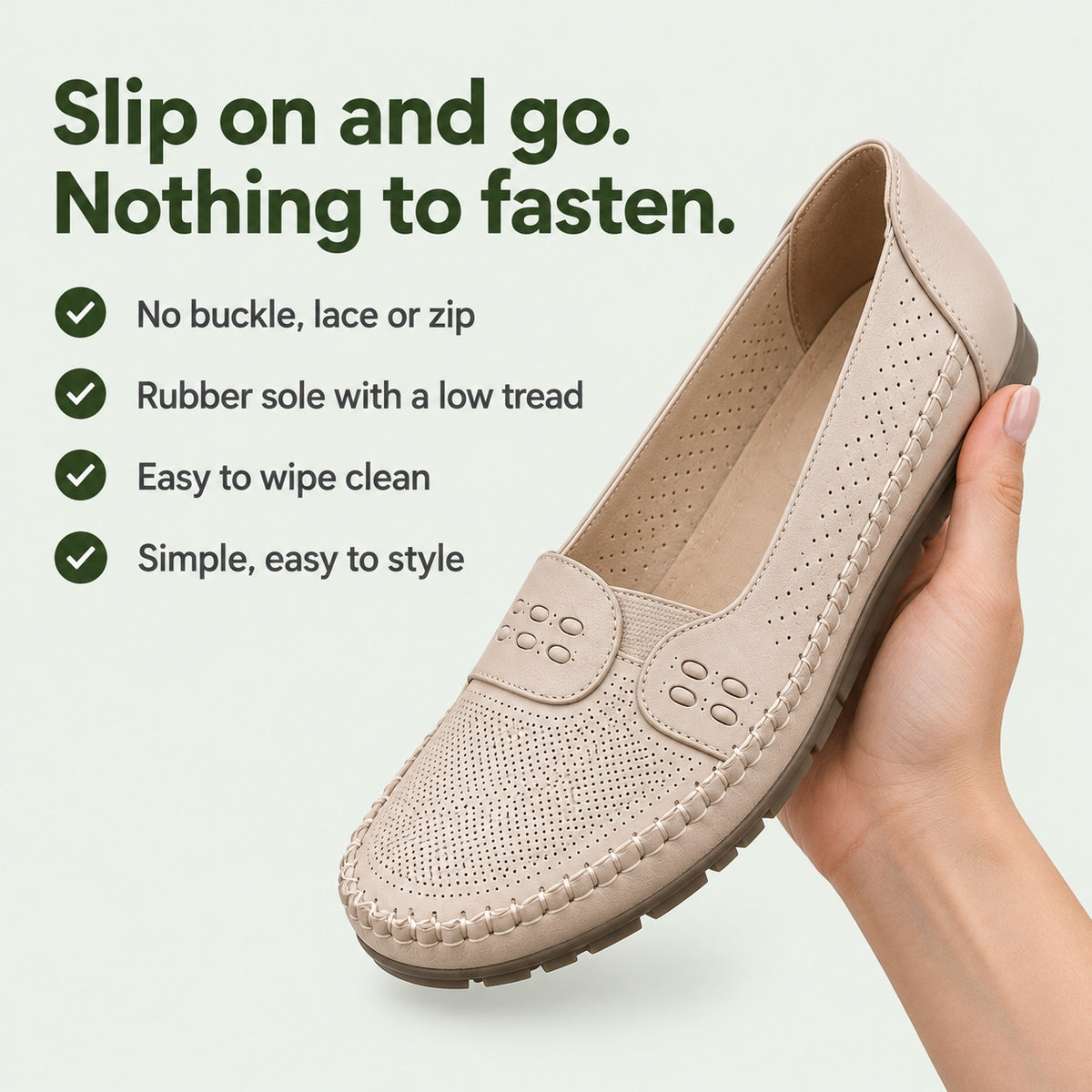 Darla – Women's Orthopedic Loafers, key benefits