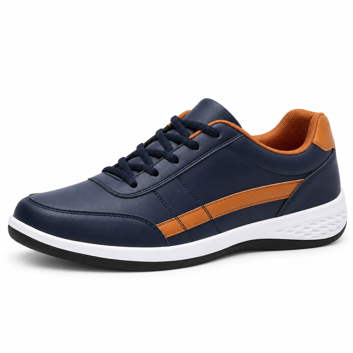 Darren – Men's Arch Support Sneakers in Blue