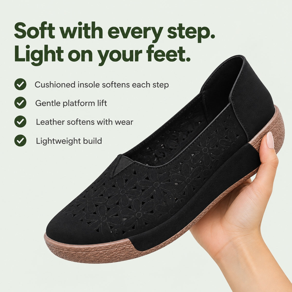 Debra – Women's Slip-On Loafers, key benefits