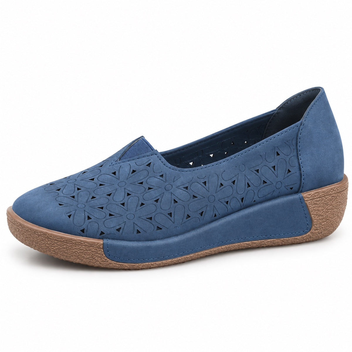 Debra – Women's Slip-On Loafers in Blue