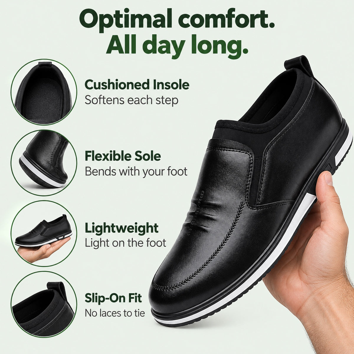 Delaney – Unisex Slip-On Shoes, features