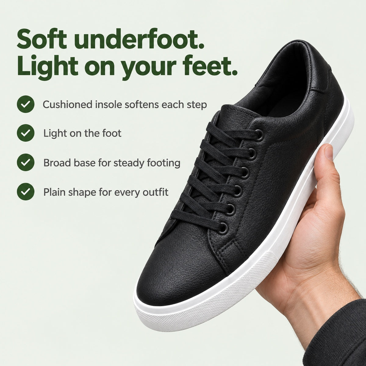 Derrick – Men's Walking Sneakers, key benefits