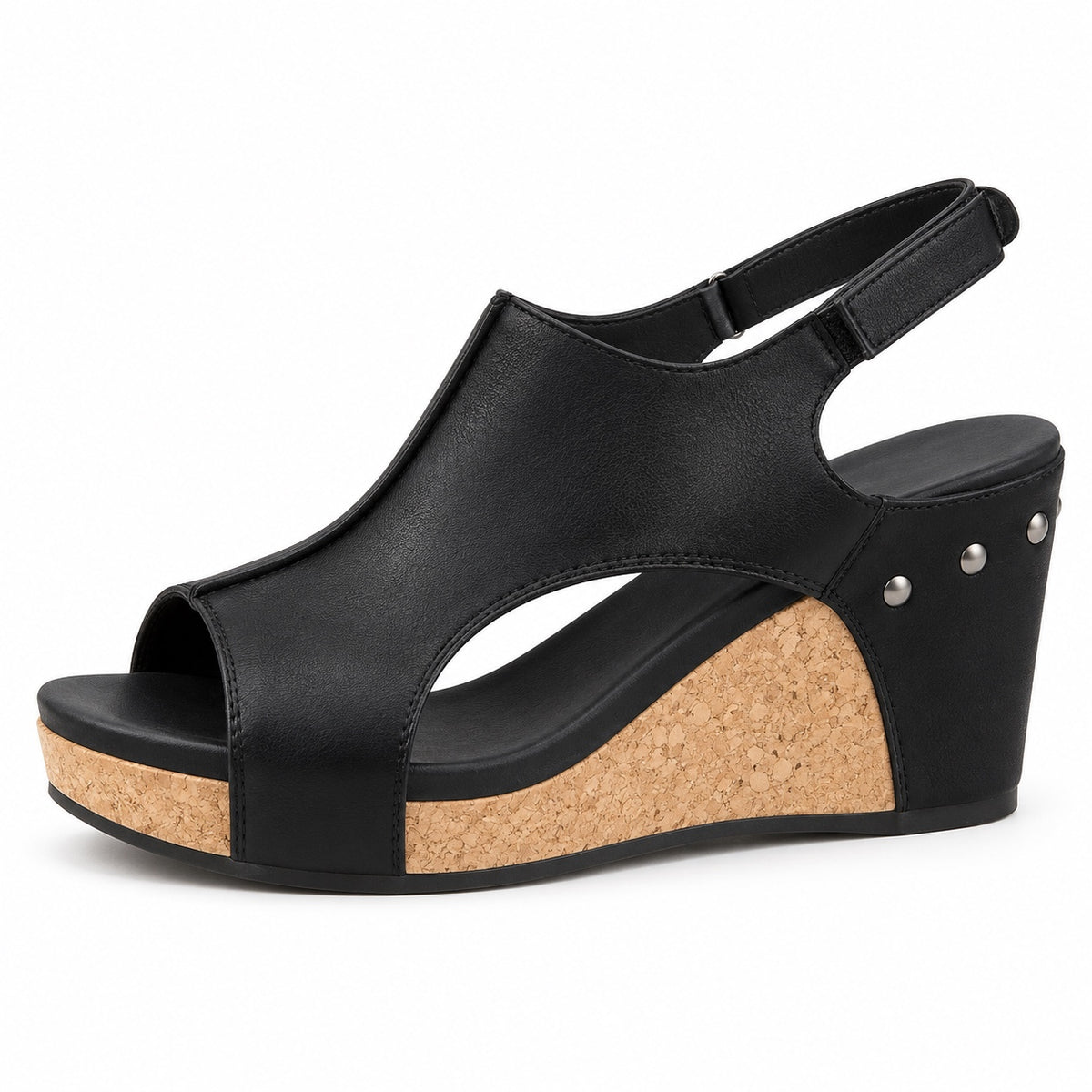 Diana – Women's Comfortable Sandals in Black