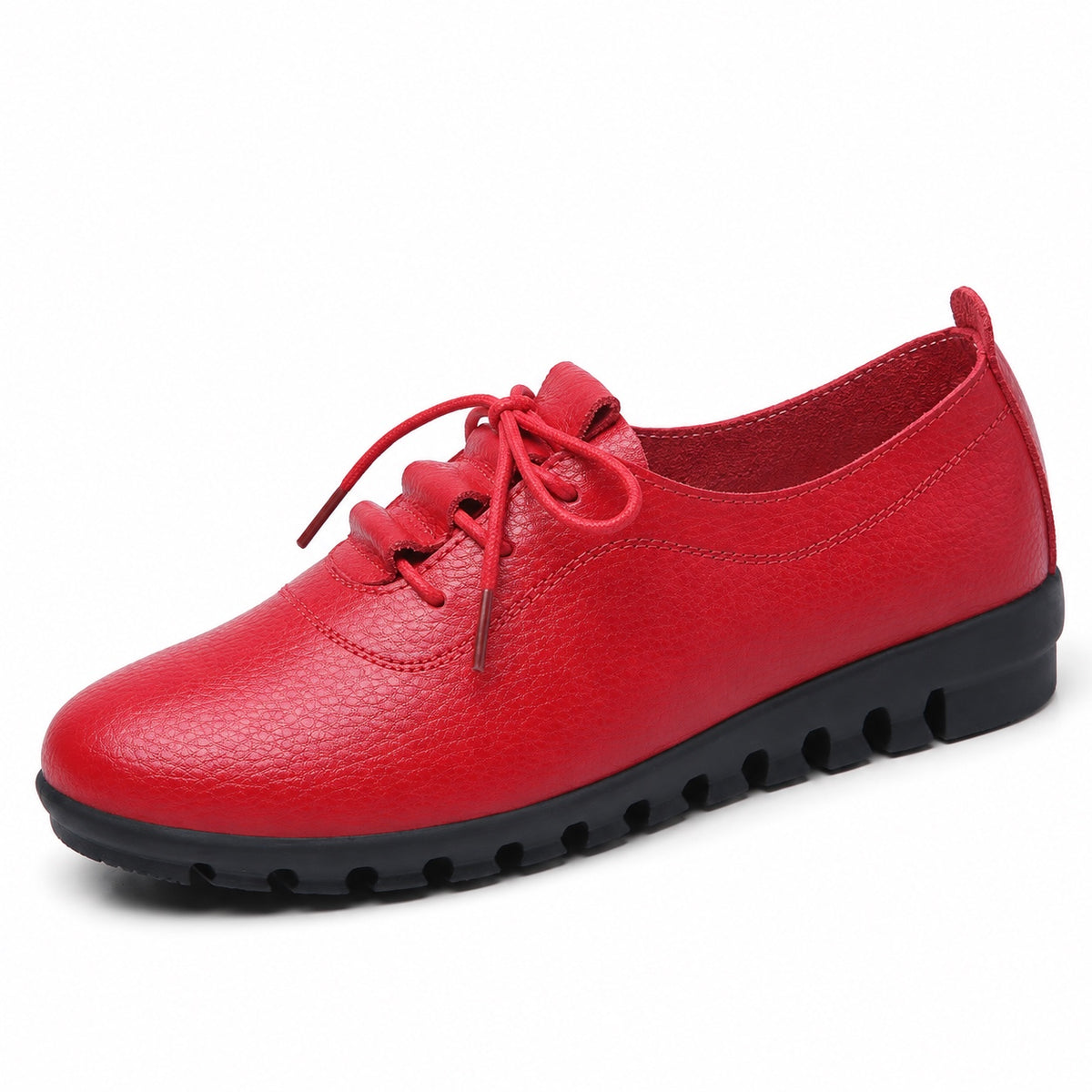 Donna – Women's Wide Toe Box Shoes in Red