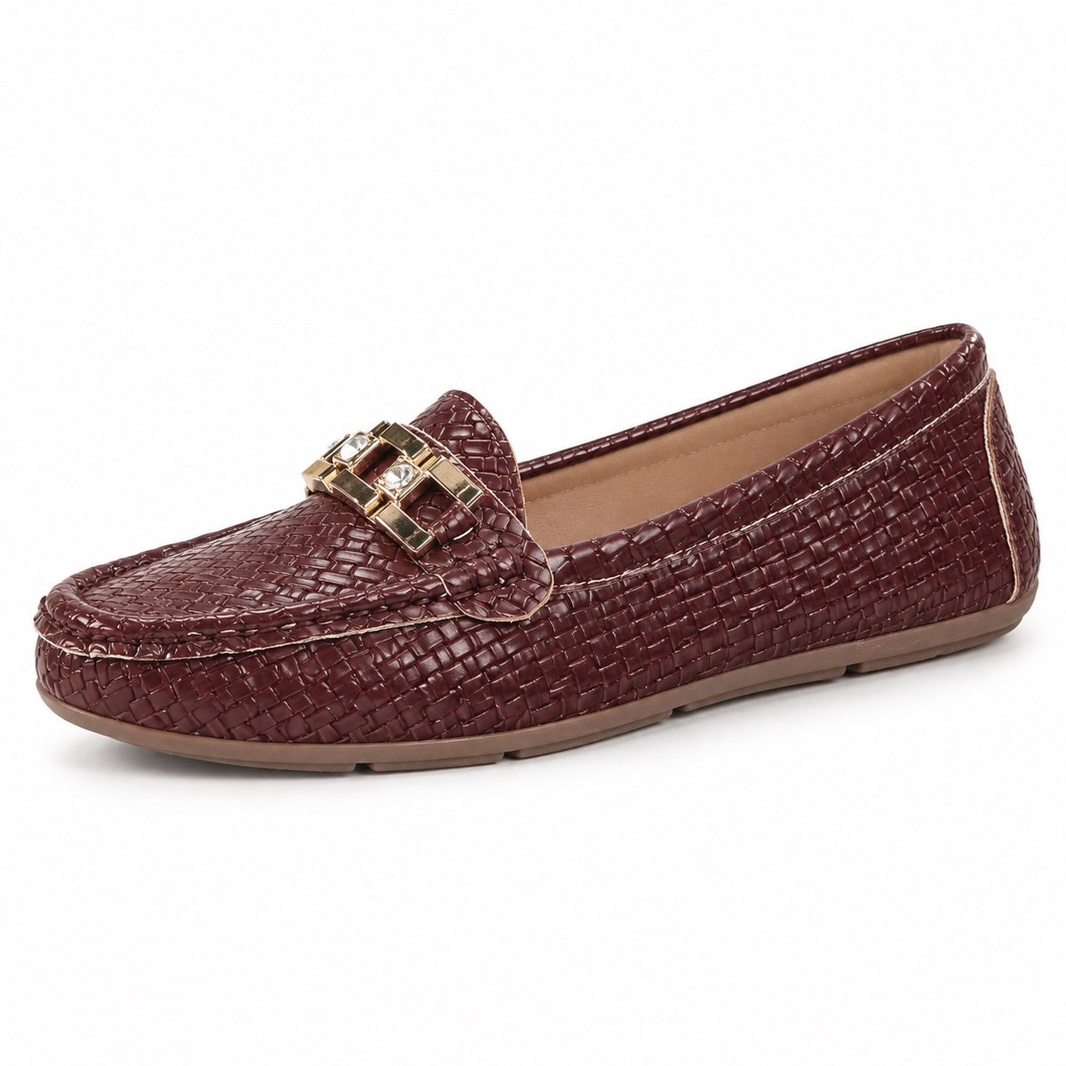 Doreen – Women's Slip-On Shoes in Coffee Brown
