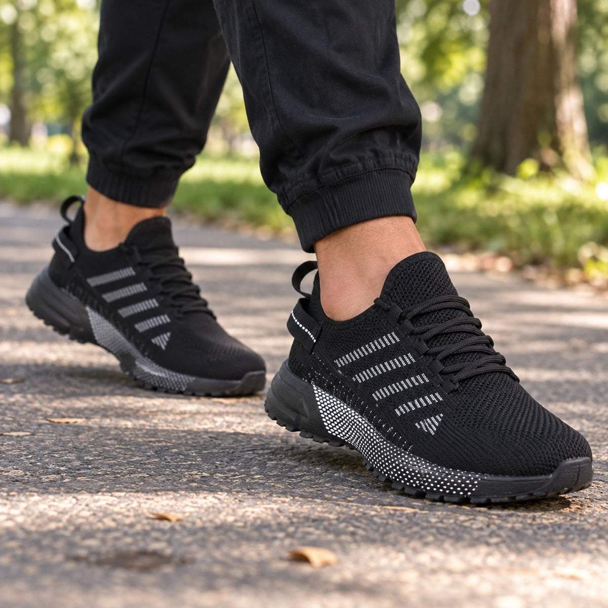 Douglas – Men's Walking Sneakers, worn on a walk