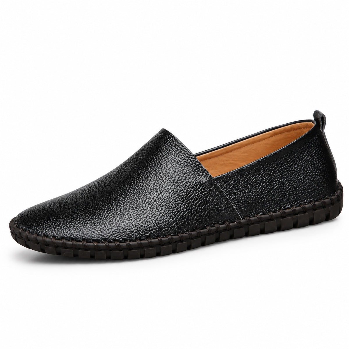 Dwayne – Men's Slip-On Shoes in Black