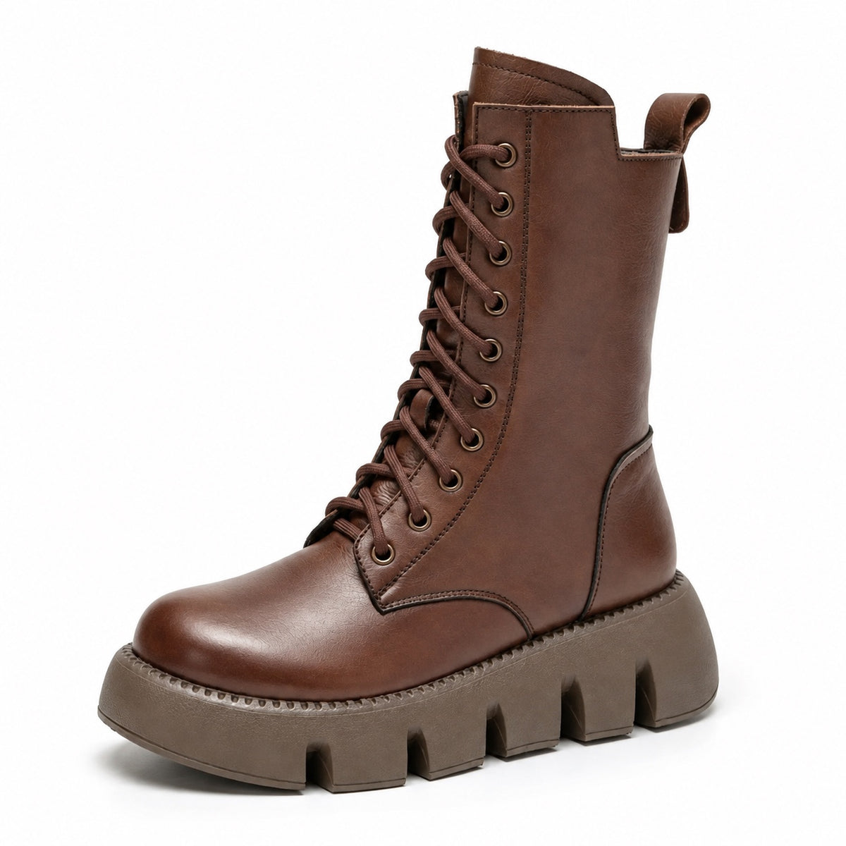 Elaine – Women's Comfort Boots in Brown