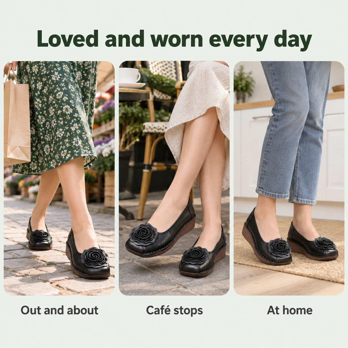Elvira – Women's Slip-On Loafers, worn every day