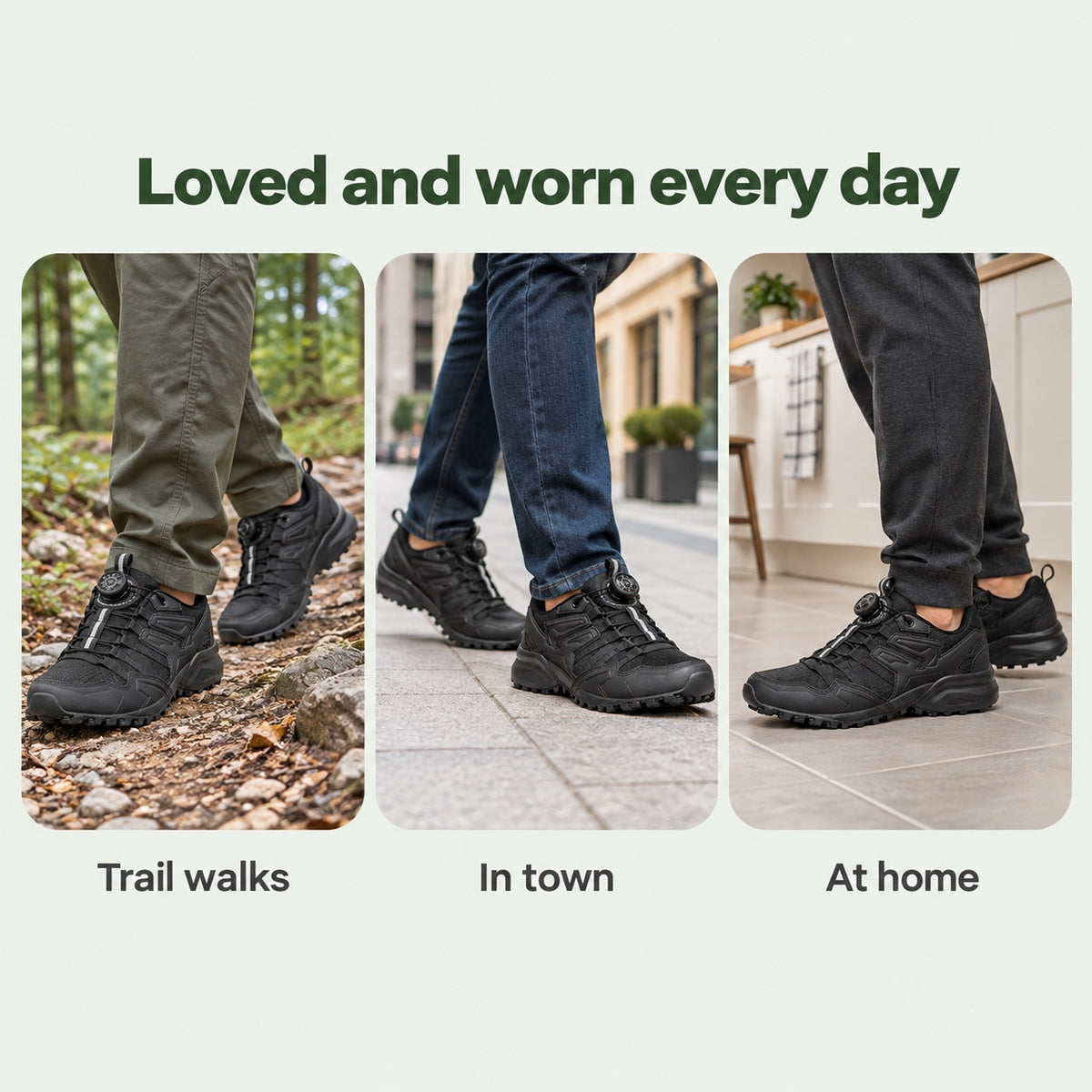 Ernesto – Men's Arch Support Sneakers, worn every day