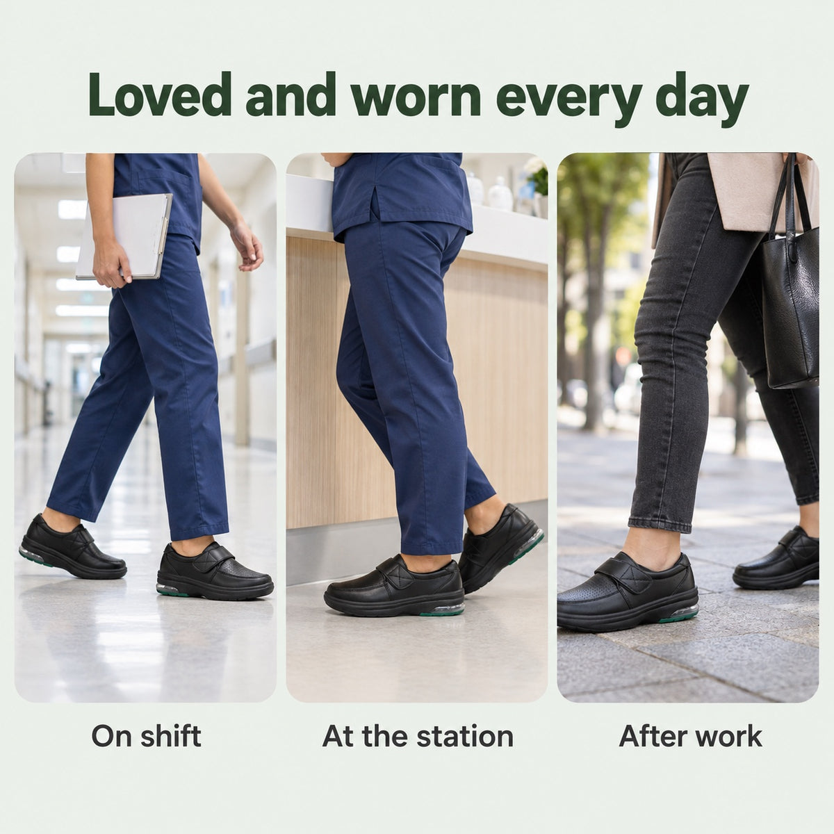 Essie – Women's Nursing Shoes, worn every day