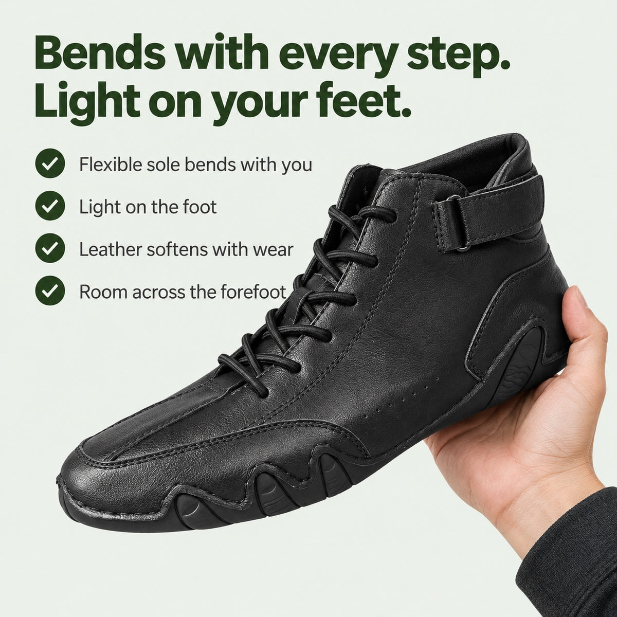 Everett – Men's Walking Shoes, key benefits
