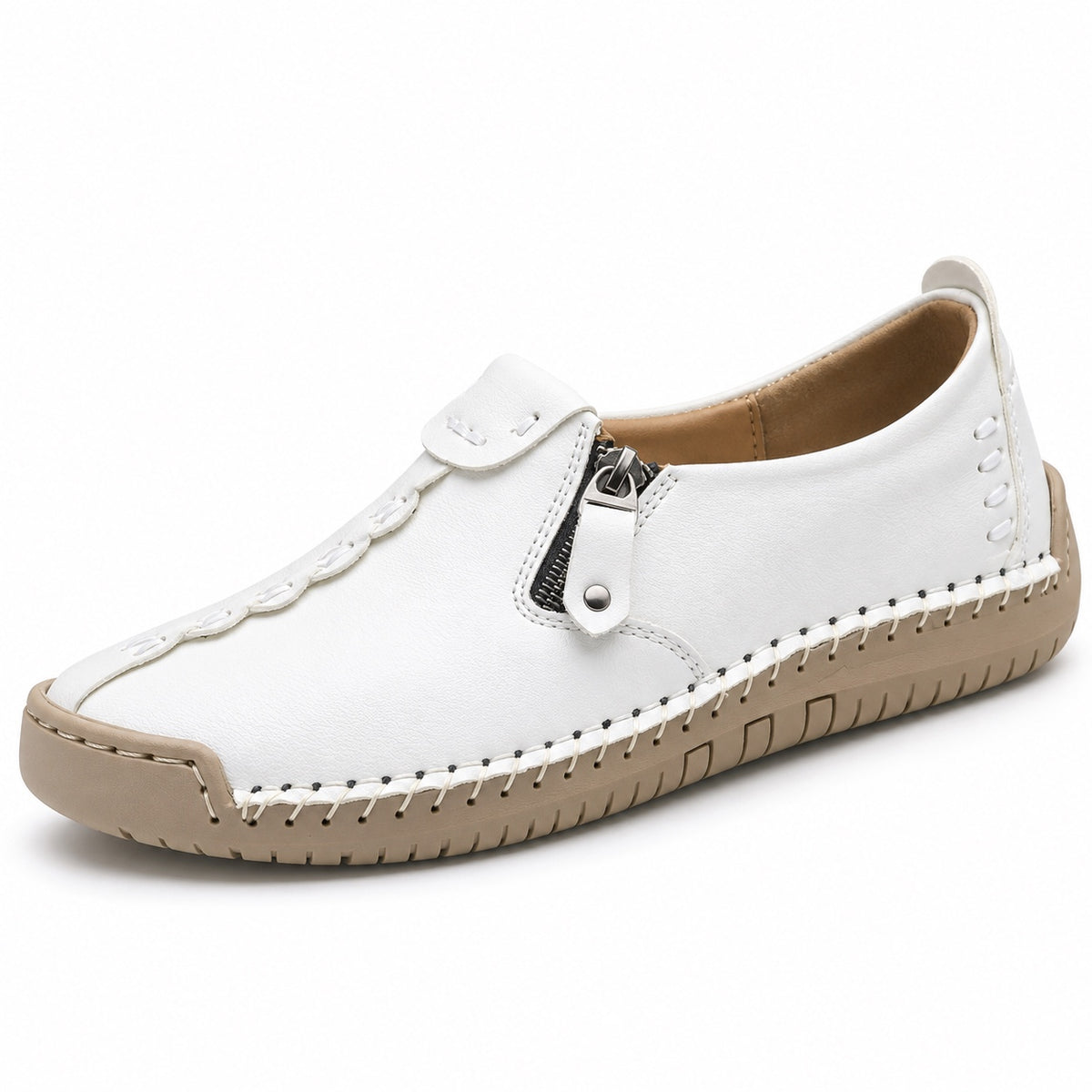 Felicia – Women's Non-Slip Sneakers in White