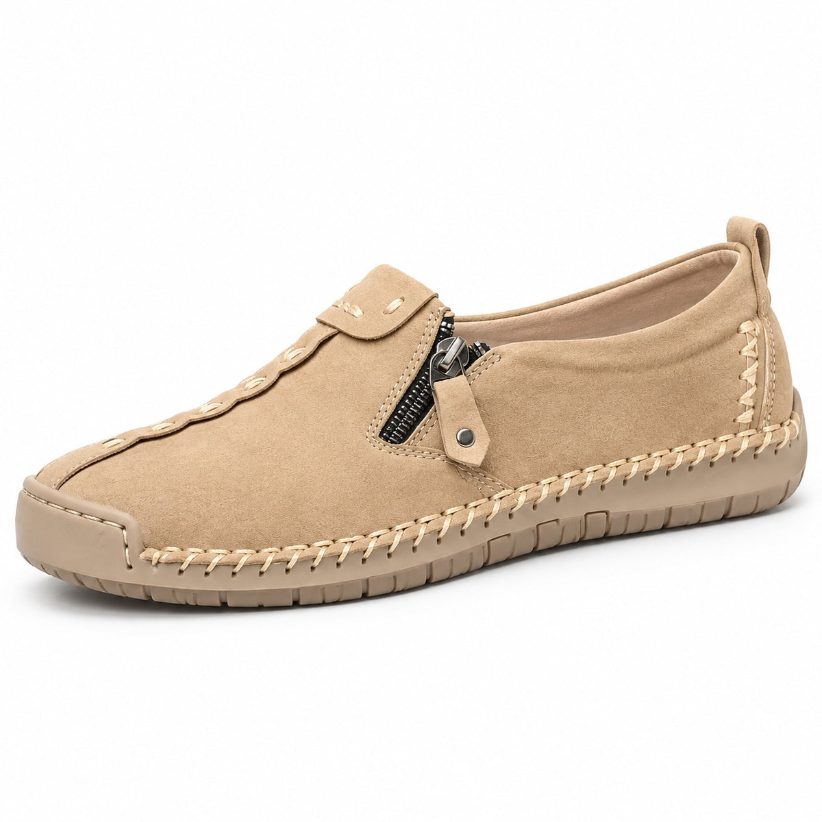 Felicia – Women's Non-Slip Sneakers in Khaki