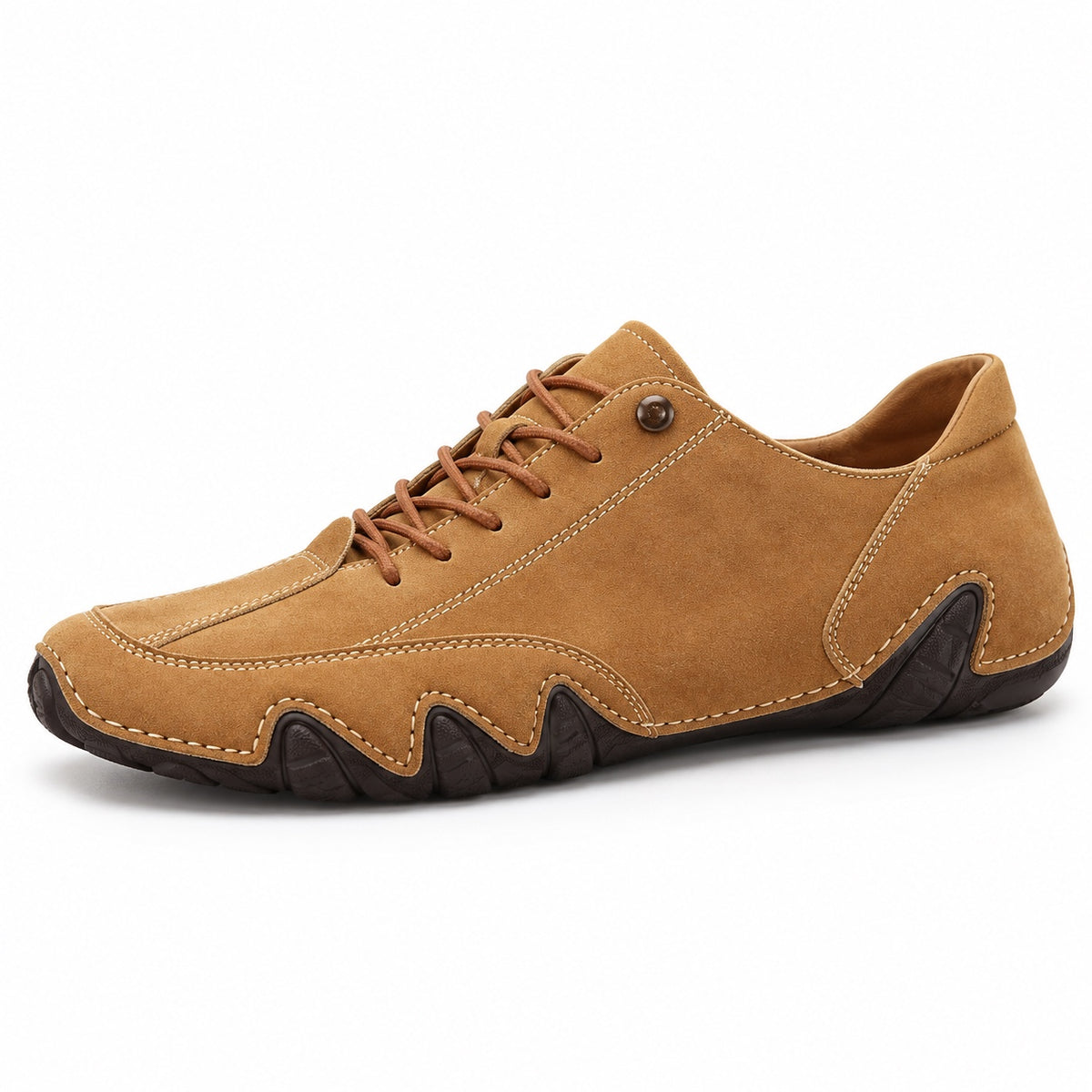 Fisher – Unisex Barefoot Shoes in Brown