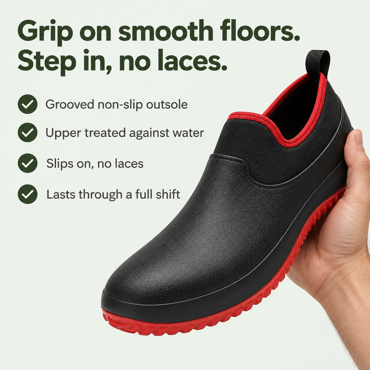 Fowler – Unisex Nursing Shoes, key benefits