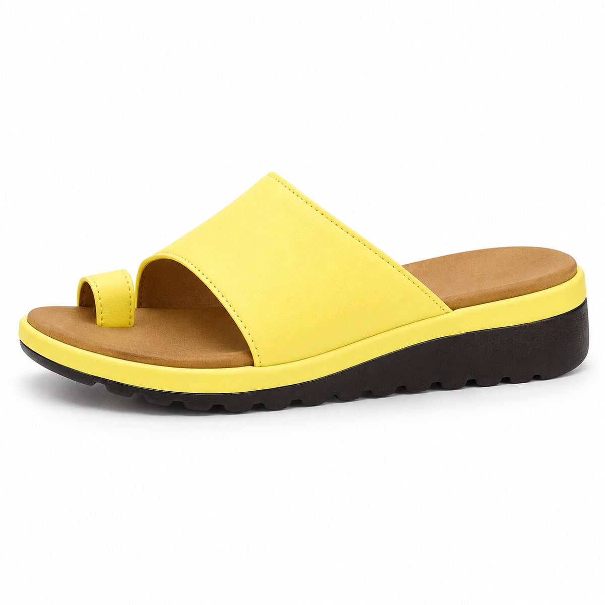 Frankie – Unisex Comfortable Sandals in Yellow