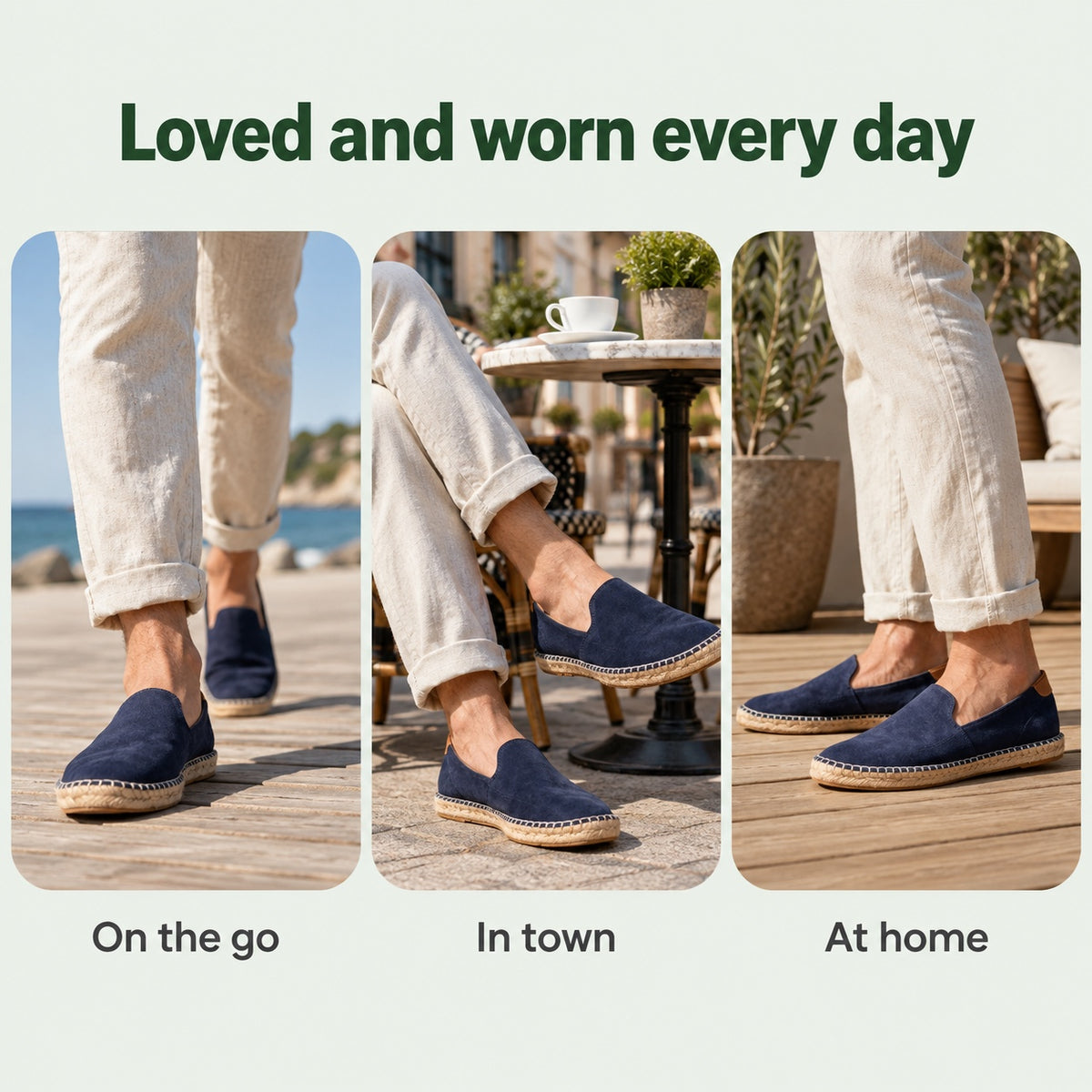 Franklin – Men's Slip-On Shoes, worn every day