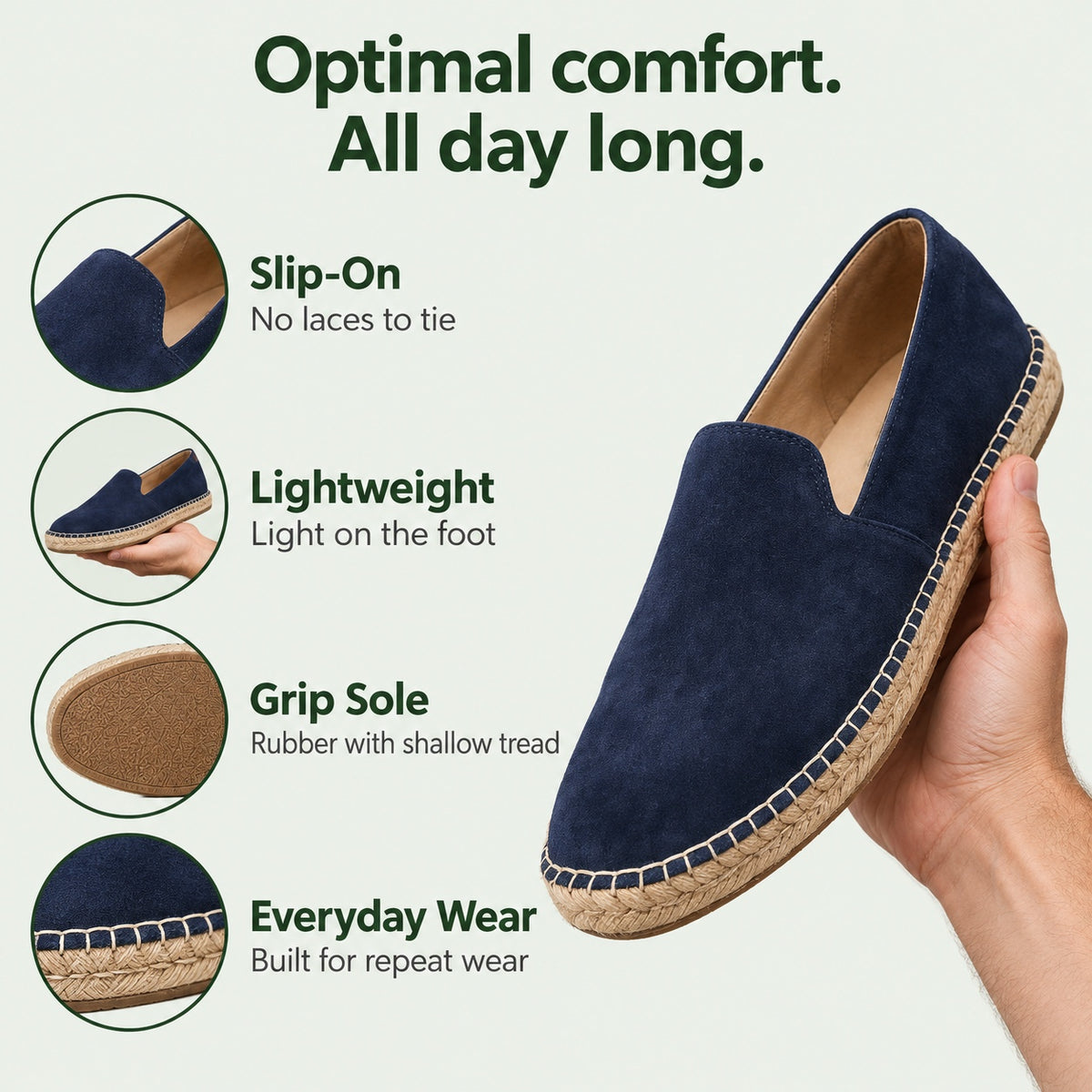 Franklin – Men's Slip-On Shoes, features