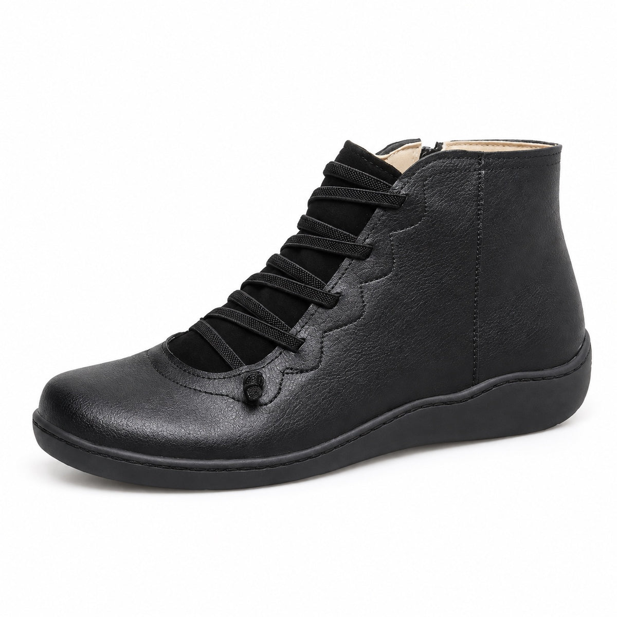 Freda – Women's Comfort Boots in Black