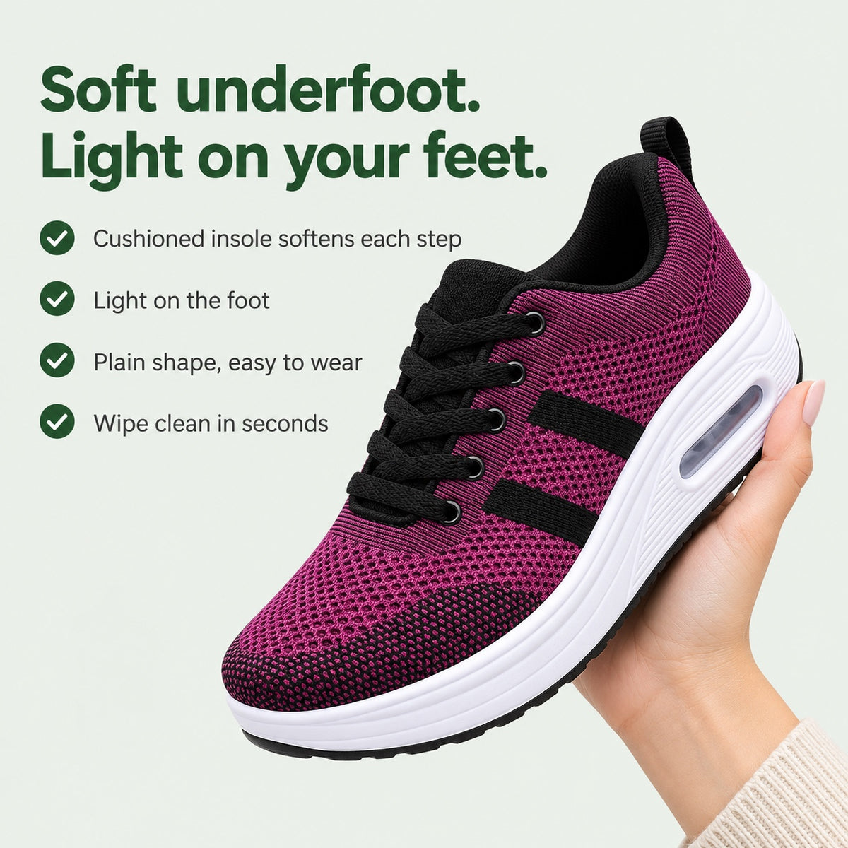 Garcia – Unisex Orthopedic Sneakers, key benefits