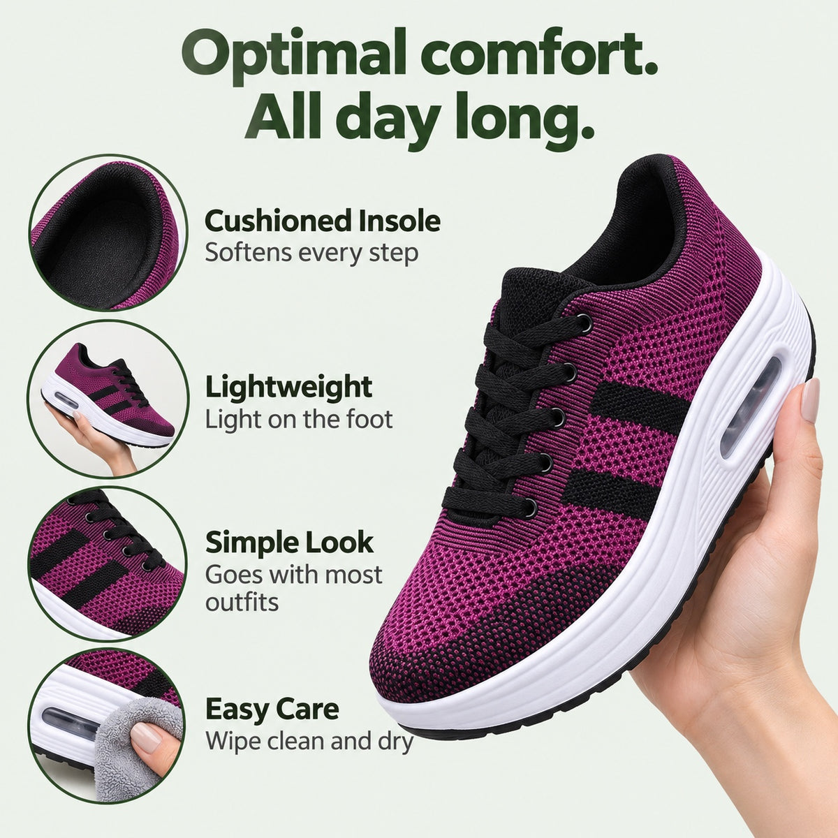 Garcia – Unisex Orthopedic Sneakers, features