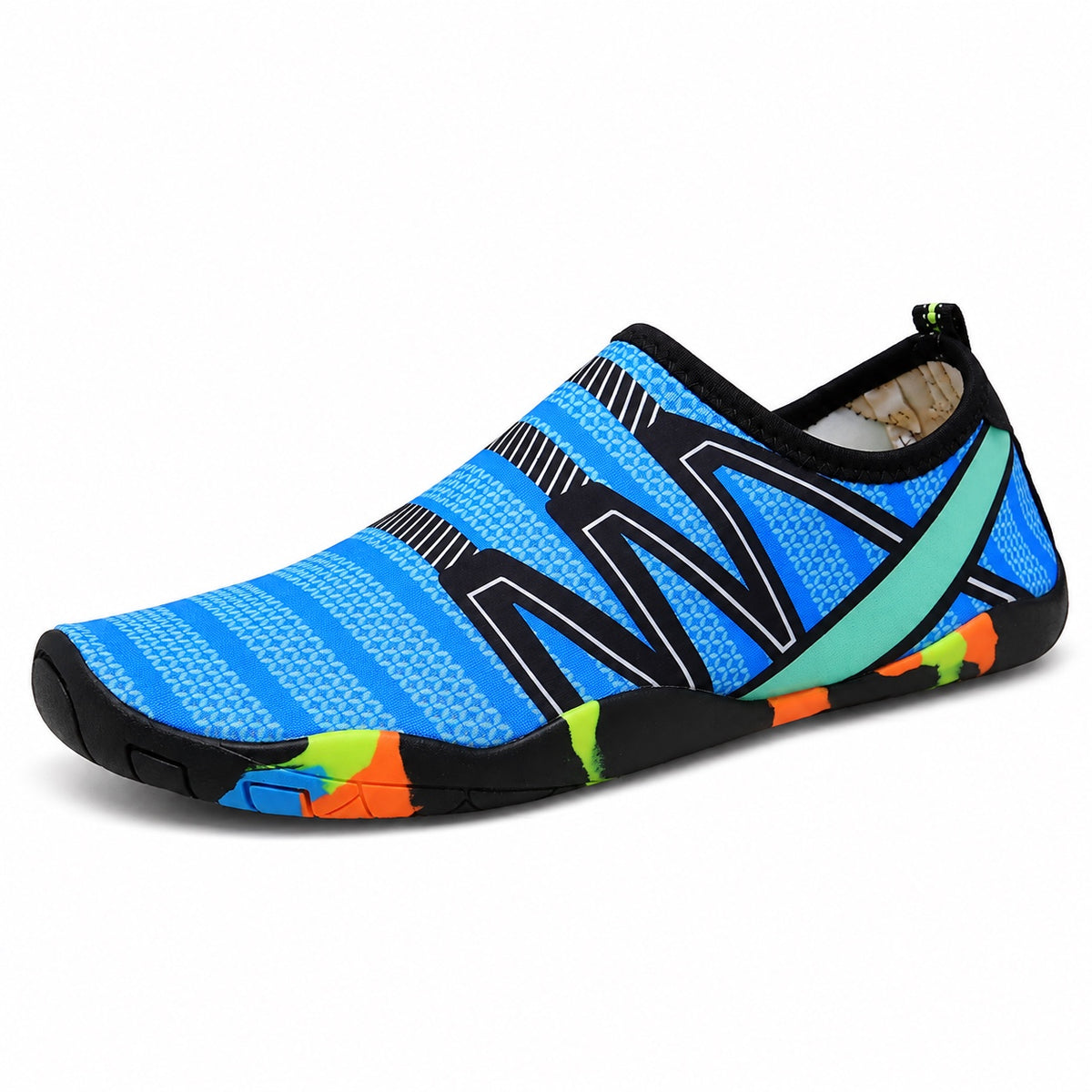 Gardner – Unisex Barefoot Shoes in Bao Blue