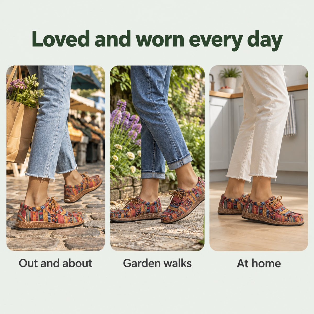 Garza – Unisex Orthopedic Sneakers, worn every day