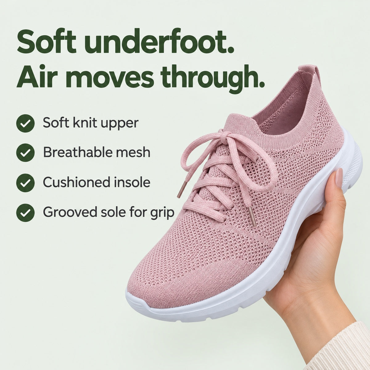 Georgia – Women's Nursing Sneakers, key benefits