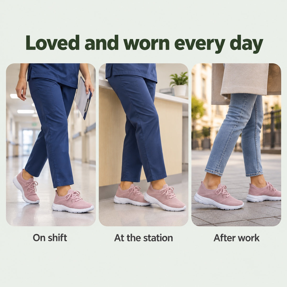 Georgia – Women's Nursing Sneakers, worn every day