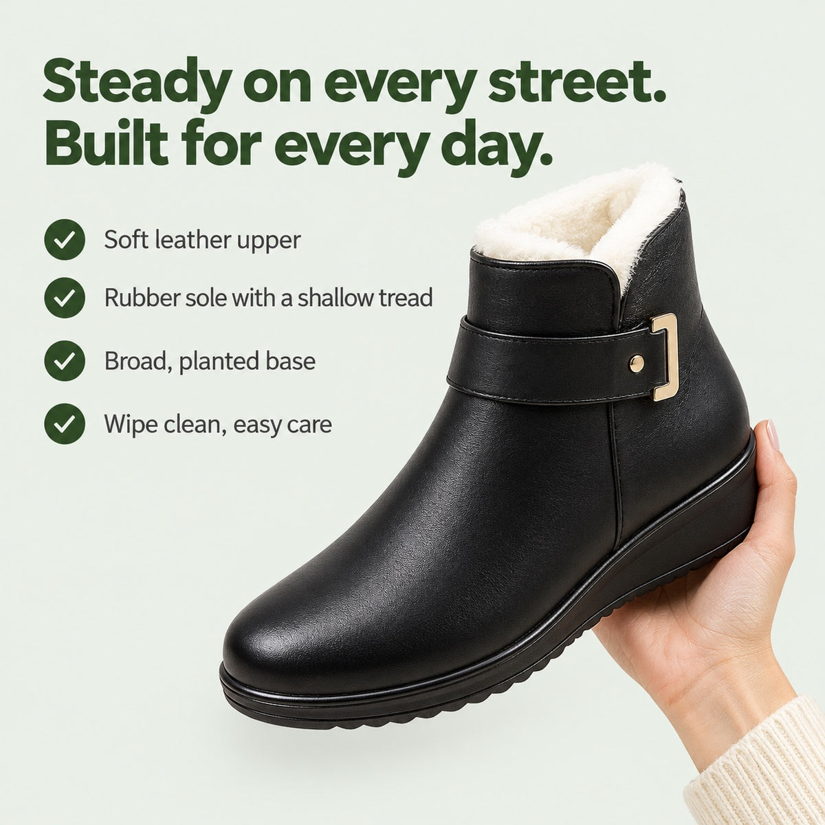 Gibson – Unisex Comfort Boots, key benefits