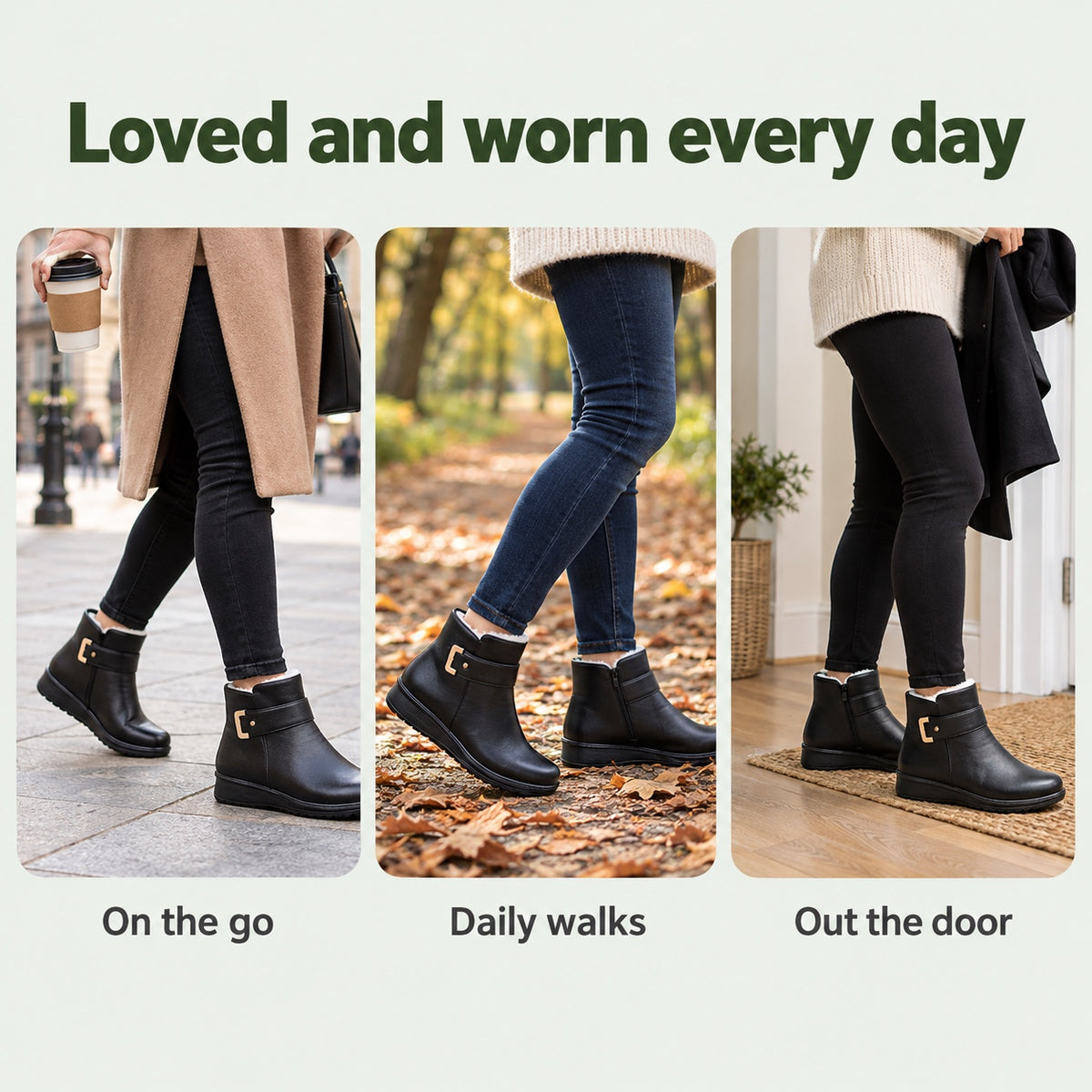 Gibson – Unisex Comfort Boots, worn every day