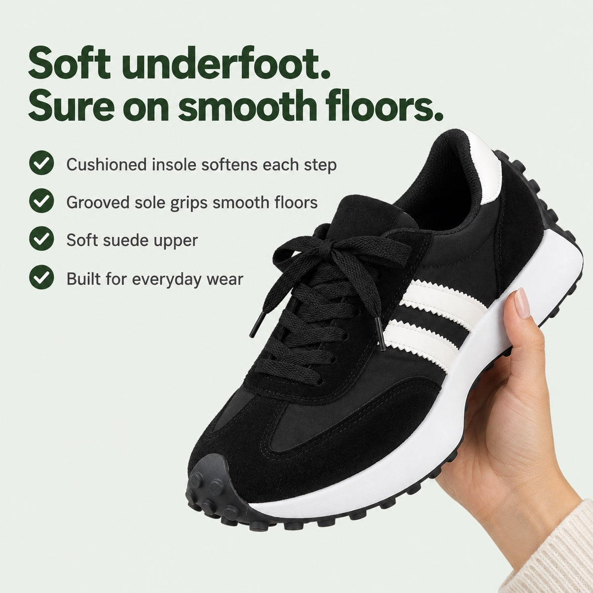Gladys – Women's Walking Sneakers, key benefits