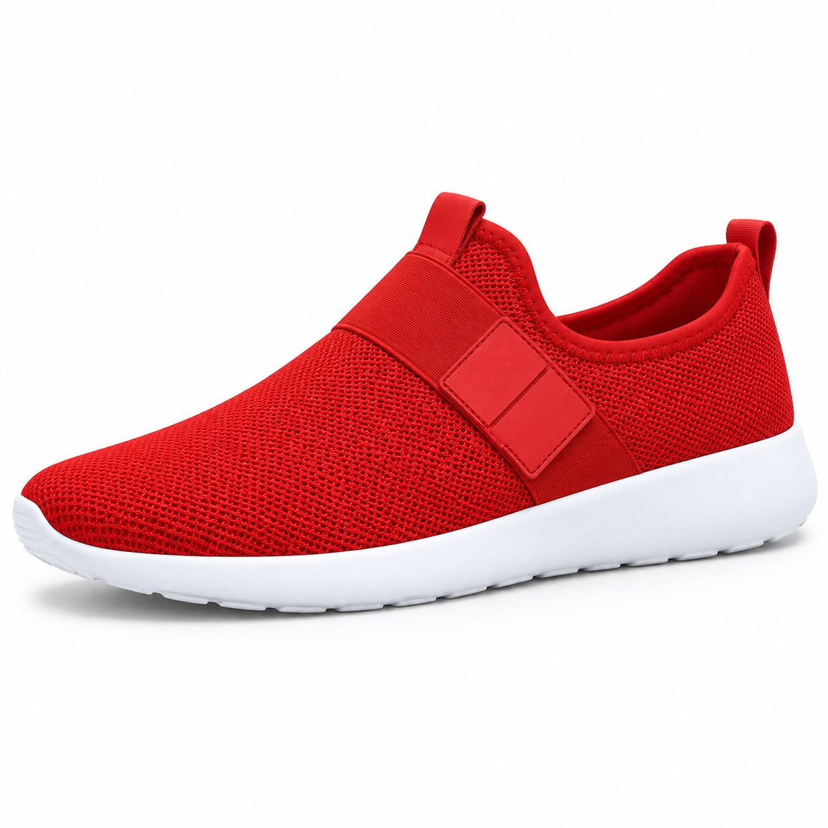 Glen – Men's Wide Toe Box Sneakers in Red