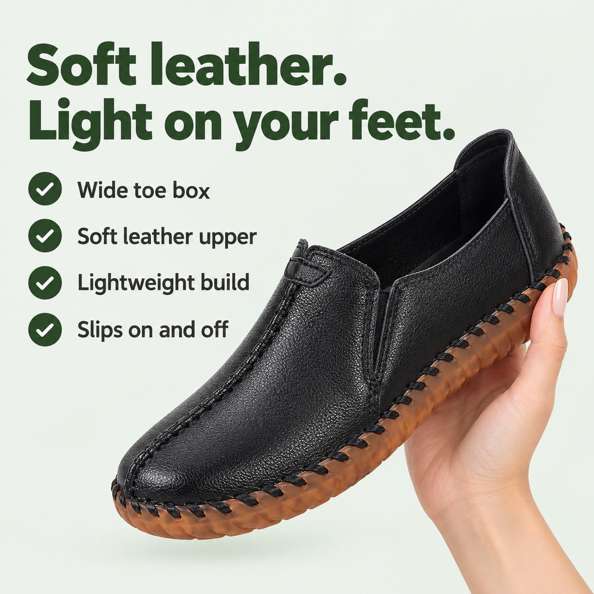 Goodman – Unisex Wide Toe Box Shoes, key benefits