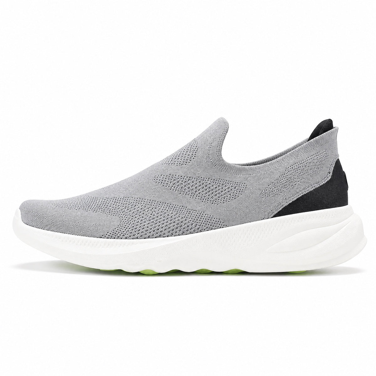 Griffith – Unisex Wide Toe Box Shoes in Gray-Black