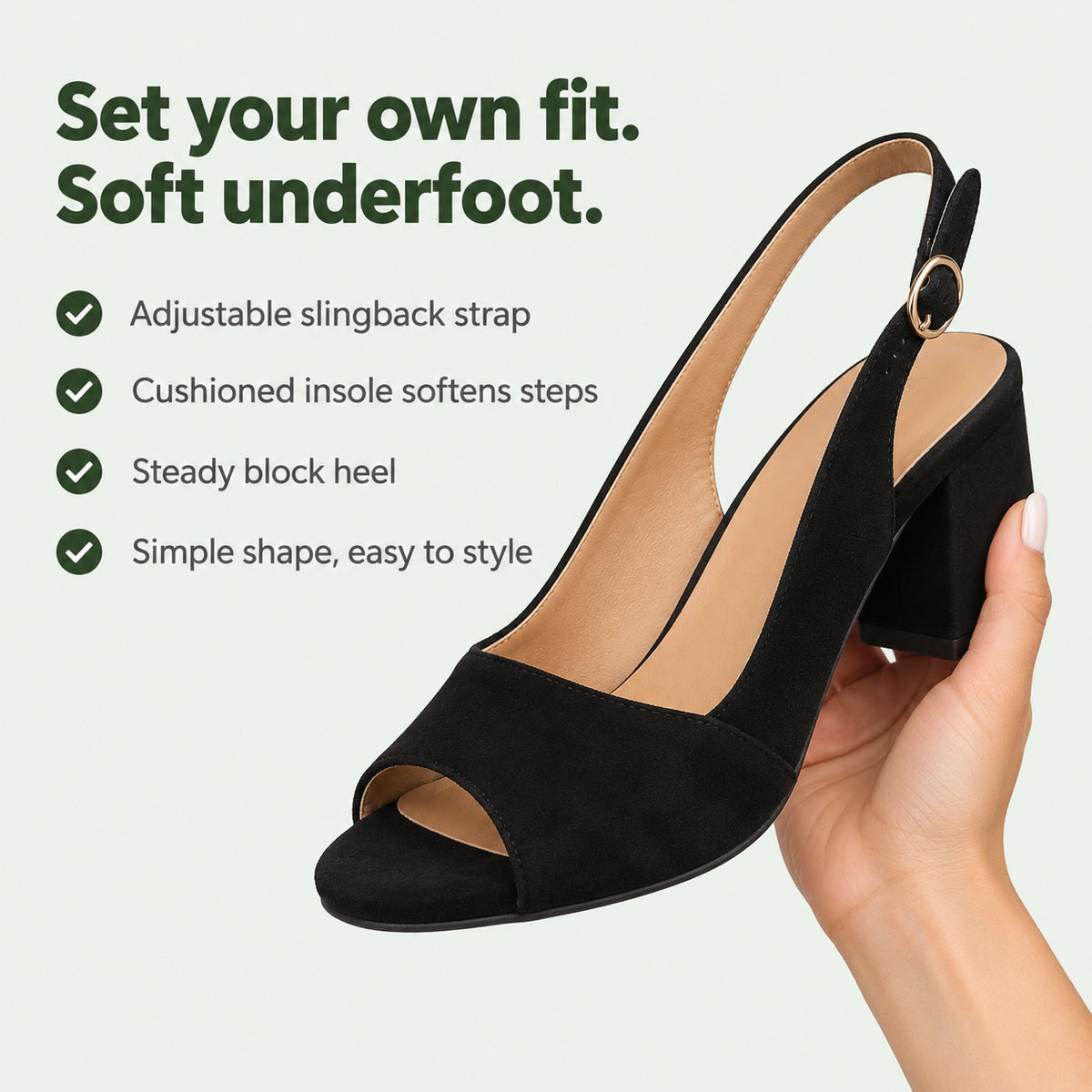 Gwendolyn – Women's Comfortable Sandals, key benefits