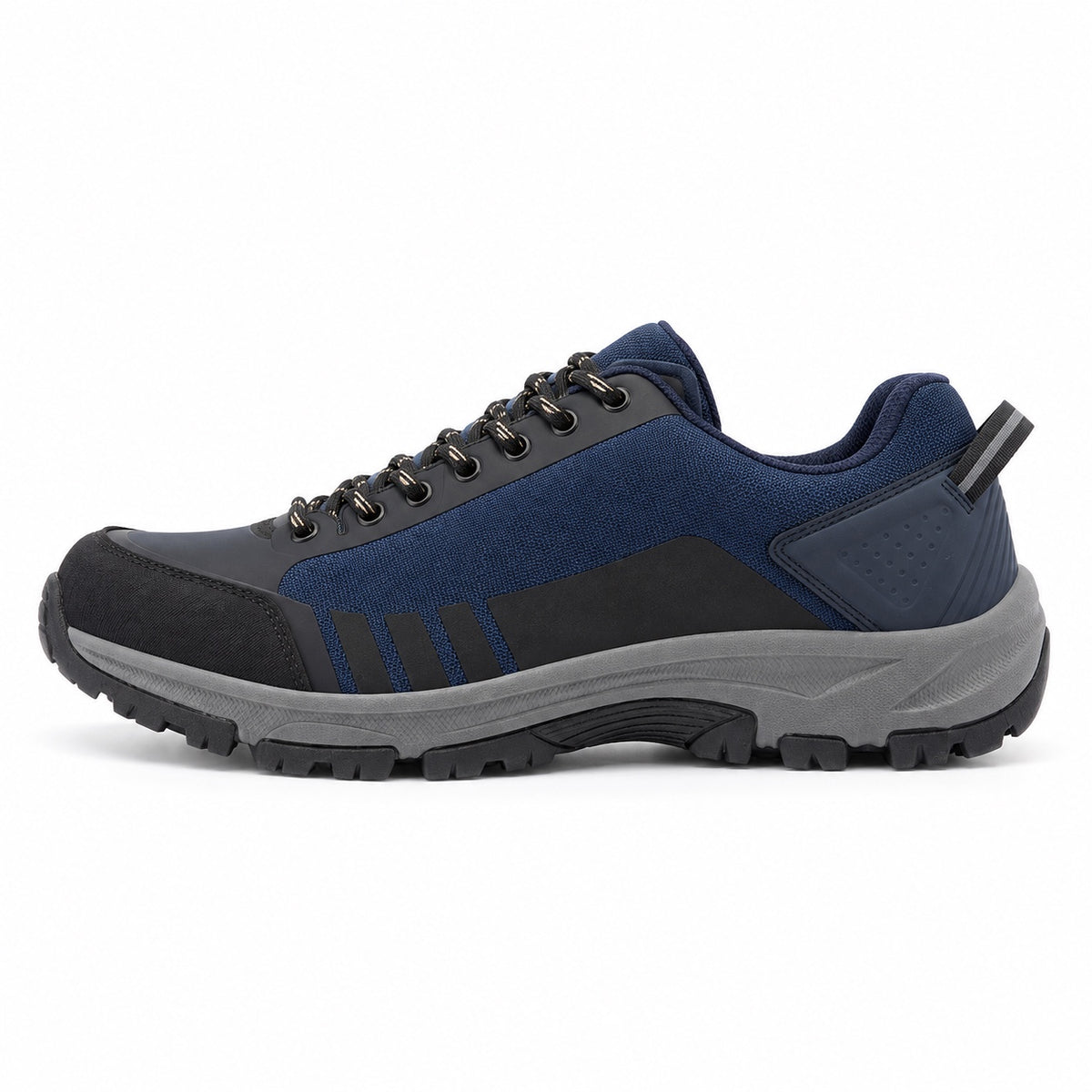 Halle – Unisex Non-Slip Shoes in Navy Blue