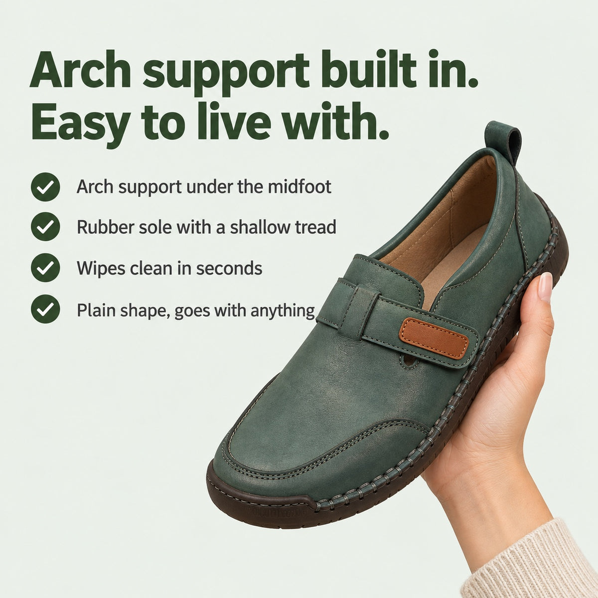 Hansen – Unisex Orthopedic Loafers, key benefits