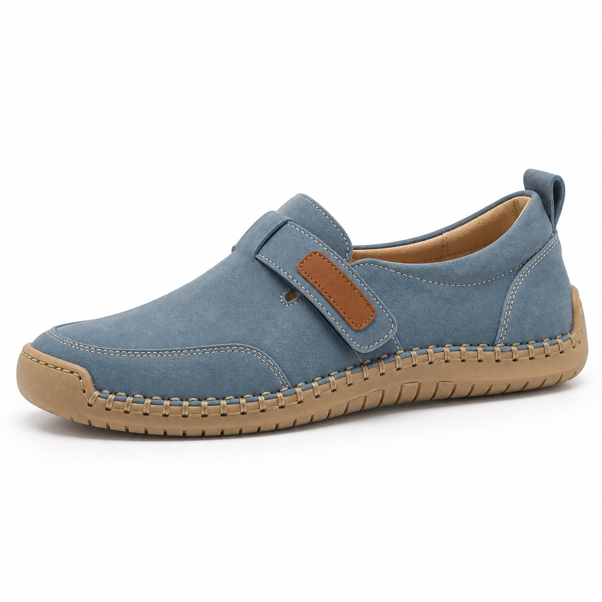 Hansen – Unisex Orthopedic Loafers in Blue