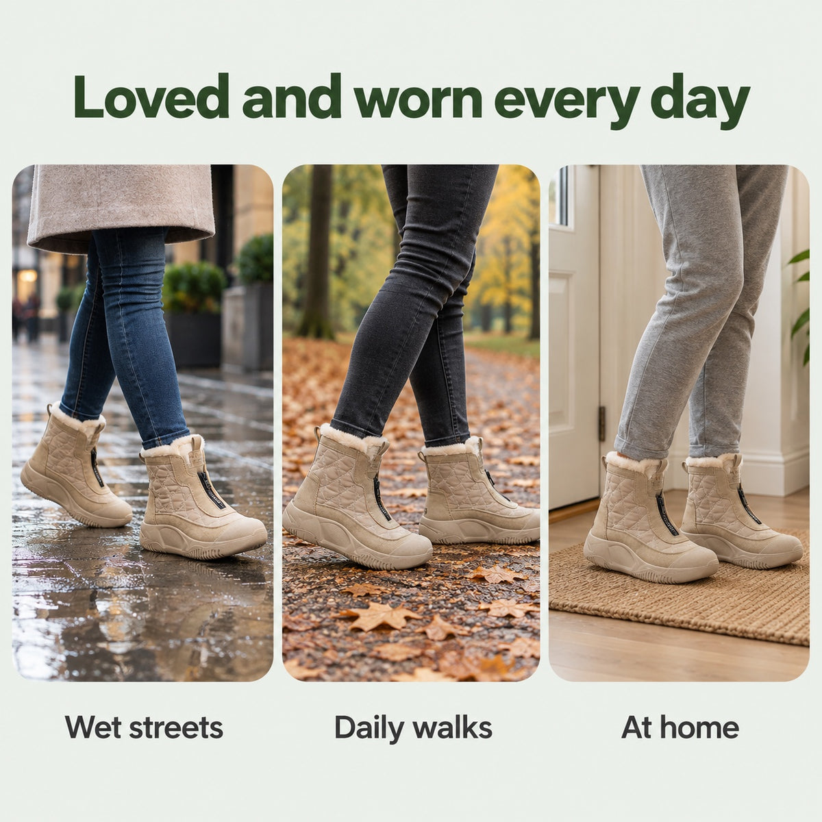 Harmon – Unisex Comfort Boots, worn every day