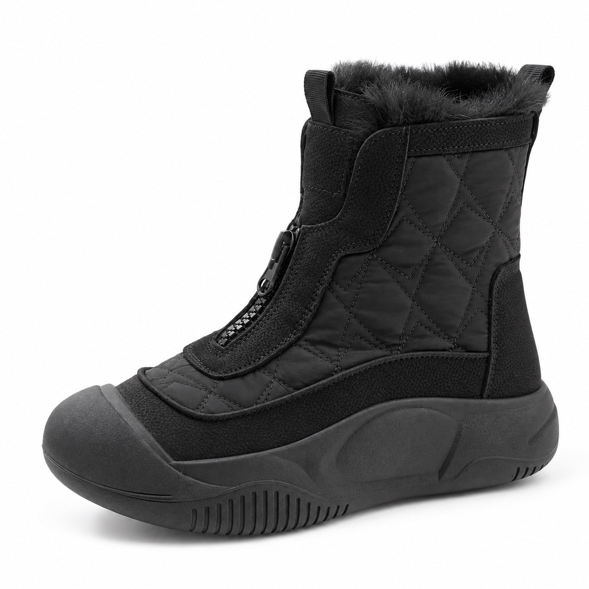 Harmon – Unisex Comfort Boots in Black