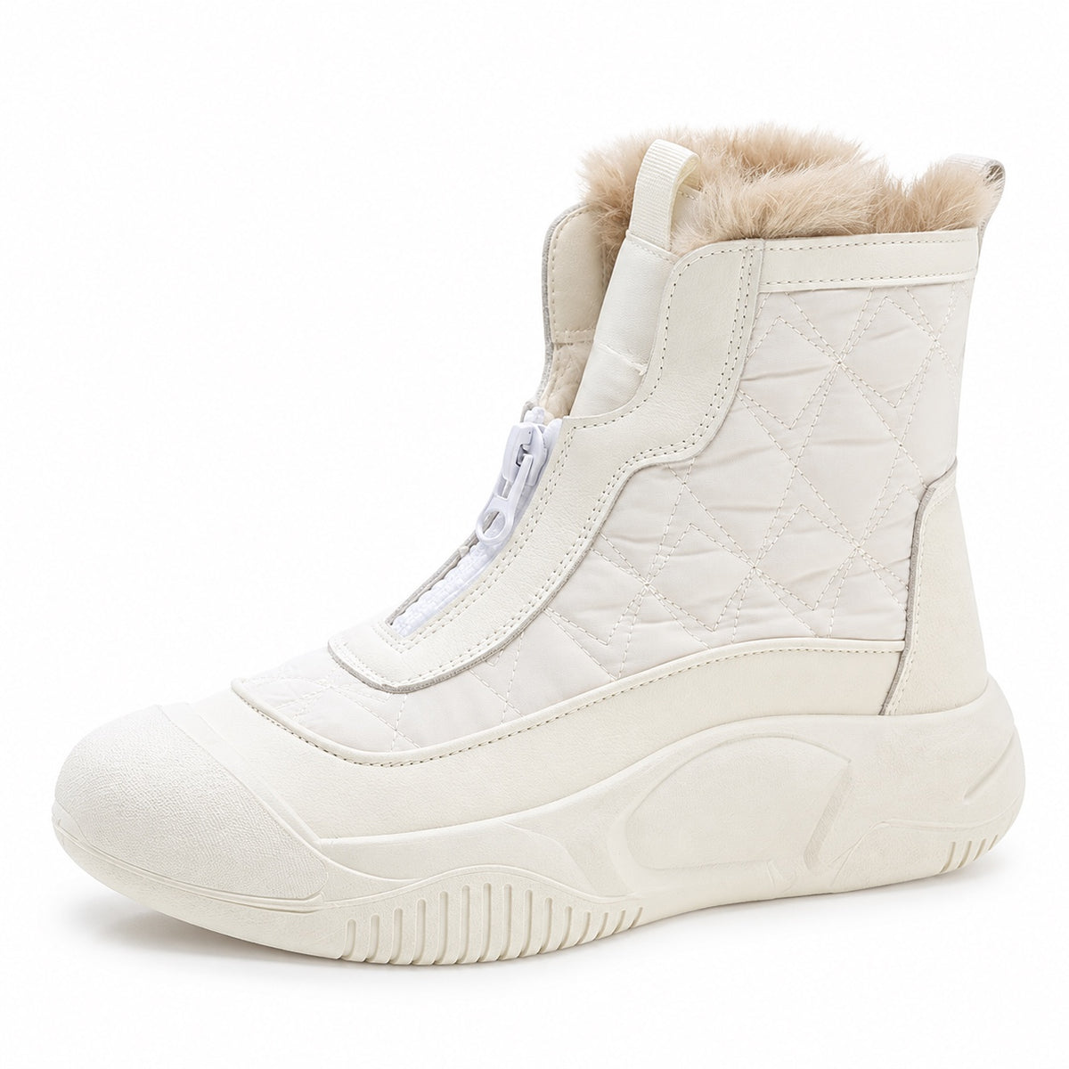 Harmon – Unisex Comfort Boots in White