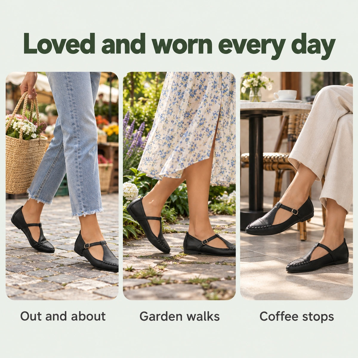 Heidi – Women's Slip-On Shoes, worn every day