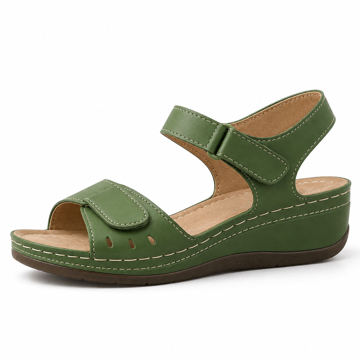 Howell – Unisex Comfortable Sandals in Green