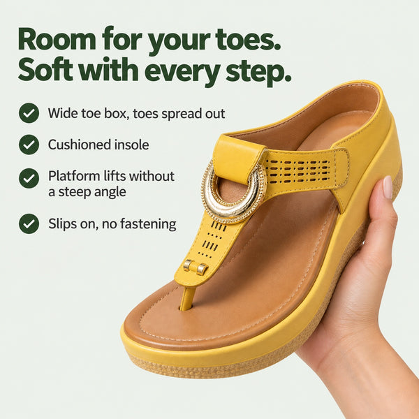 Hubbard – Unisex Wide Toe Box Sandals, key benefits