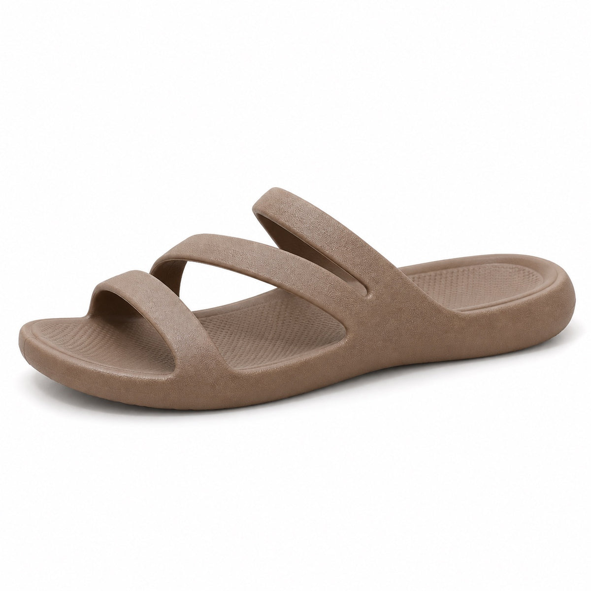 Indigo – Unisex Wide Toe Box Sandals in Brown
