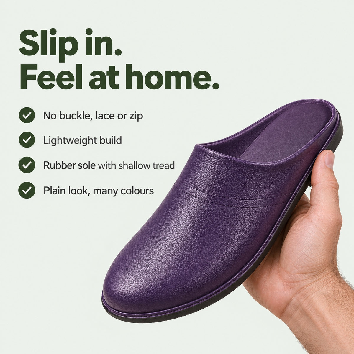 Ingram – Unisex Comfort Slippers, key benefits