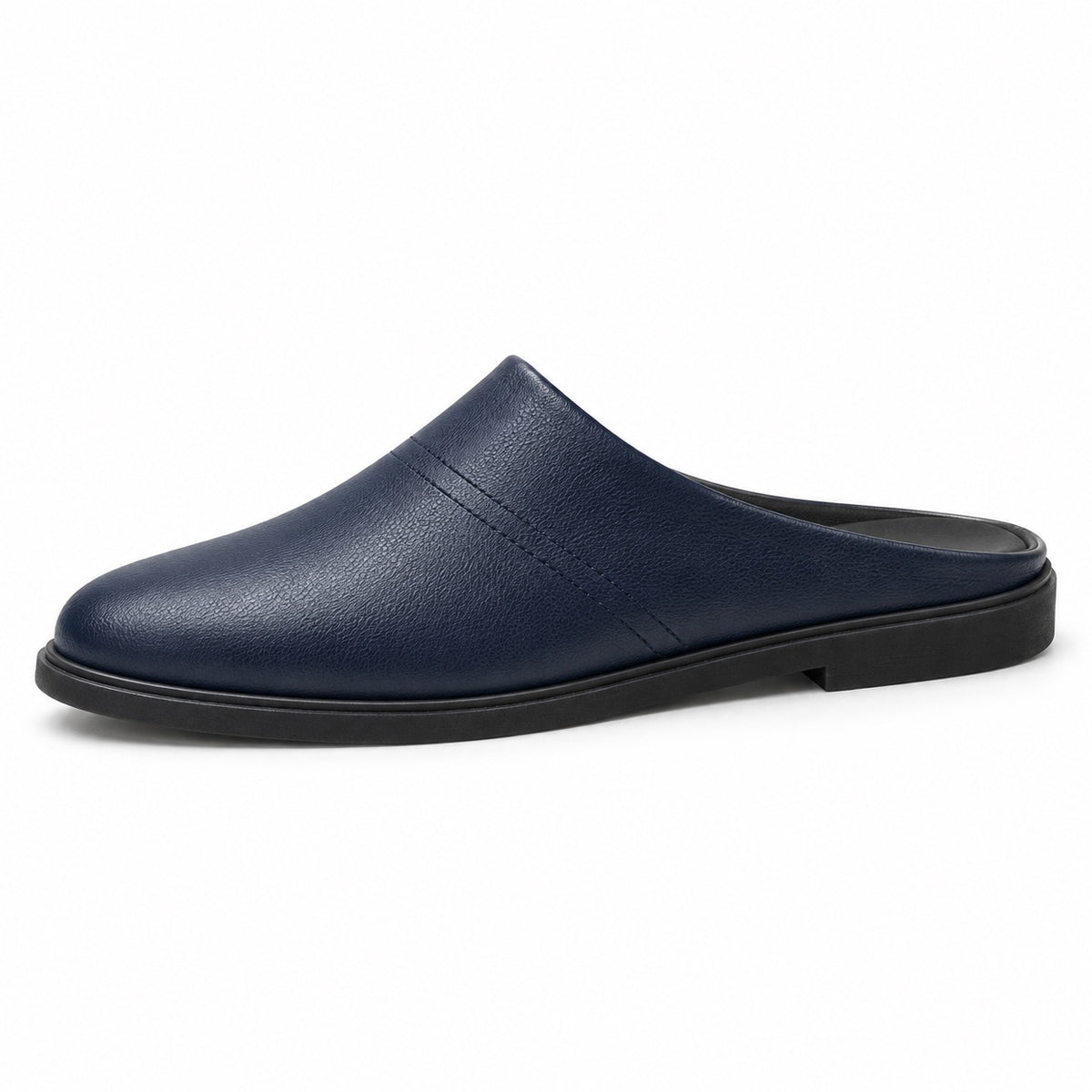 Ingram – Unisex Comfort Slippers in Navy Blue